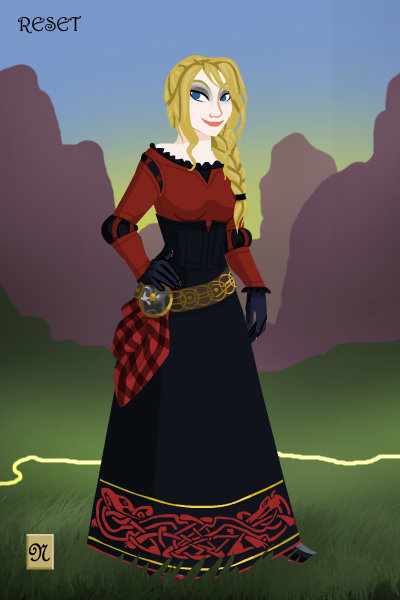 Me as an evil queen, I guess? ~ I don't really know. I'm some sort of ev