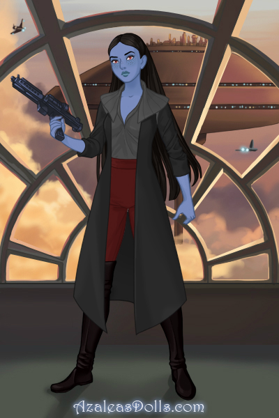 Fallout Ocs In Star Wars Carolina As A Chiss Bounty Hunter By Figpeep