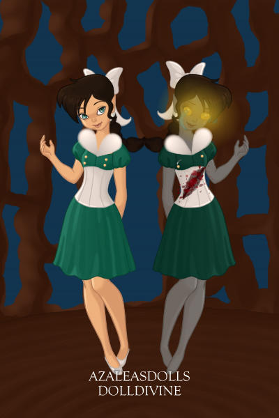 Me as a Little Sister from Bioshock/Bios ~ Me as a human girl, and me as a dying Li