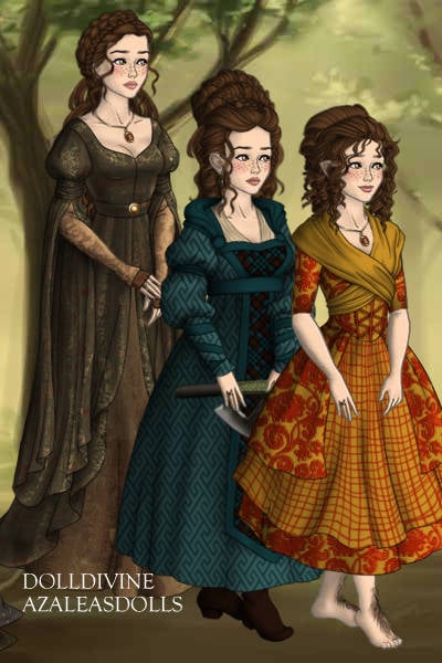 Me as a Human, Dwarf and Hobbit in Middl ~ For the You as all races in LOTR contest