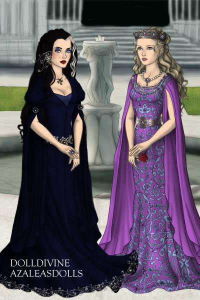 Polgara and Beltran ~ Polgara the sorceress and her twin siste