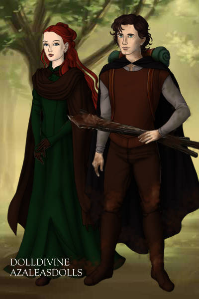 Garion and Ce\'Nedra ~ The journey to Riva. Poor Garion had kno
