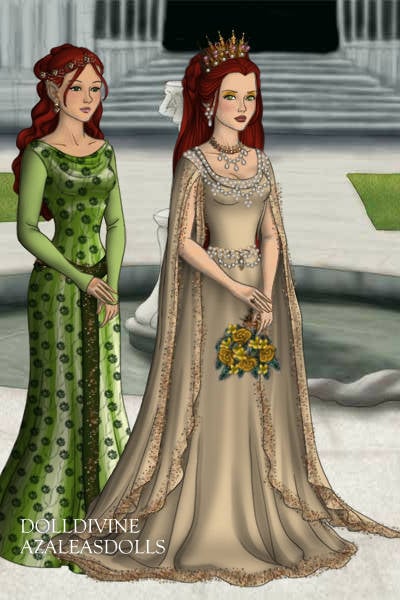 Ce\'Nedra and Xera ~ Her Imperial Princess Ce'Nedra on her we
