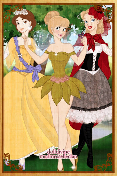 And more... ~ Anastasia, Tinkerbell, and Red Riding Ho