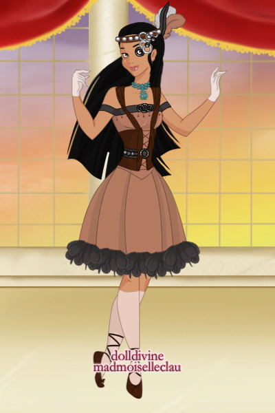 Steampunk Pocahontas ~ My next steampunk Disney Princess.