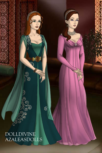Ginny and Hermione ~ by Wren