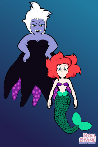 Poor Unfortunate Souls ~ Ariel and Ursula