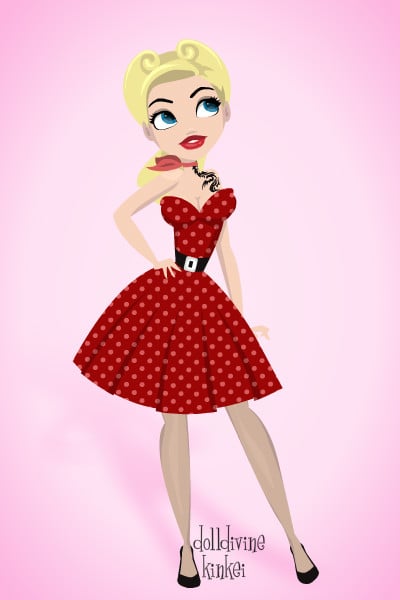 doll divine pin up