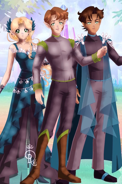 Ginerva, Telemus, and Alain ~ Sorry they're so simple; I was running o