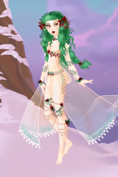 Nymph makeover ~ I just couldn't help myself...I'm so sor