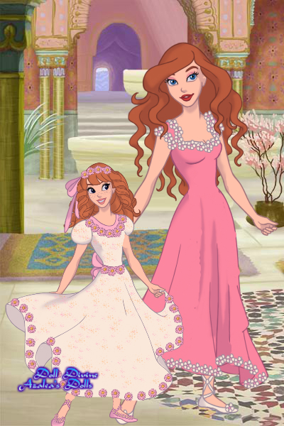 Wedding Shoppe: Flower Girl and Mama ~ Entry for Ubeta's Wedding and Formal Dre