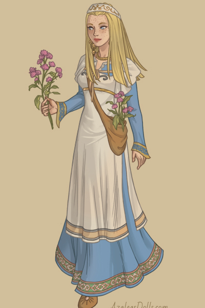 viking woman azaleas dolls