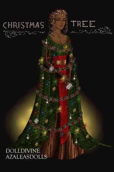 Christmas Tree ~ A festive Christmas tree come to life as