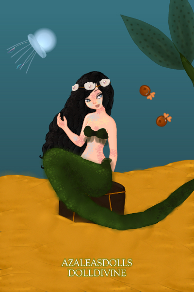 Mermaid (Made for me by ArtLuver) ~ Original here: http://www.dolldivine.com