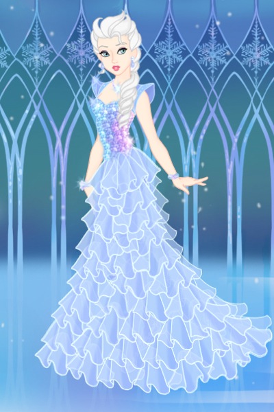 The Snow Queen\'s Ball ~ Elsa decides to hold a ball in her ice p
