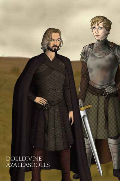 Brienne and Jaime ~ I'm aware that Brienne is not a man!! Bu