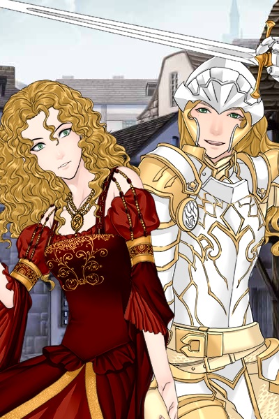 Young Jaime and Cersei Lannister ~ I used this maker:

http://www.rinmaru