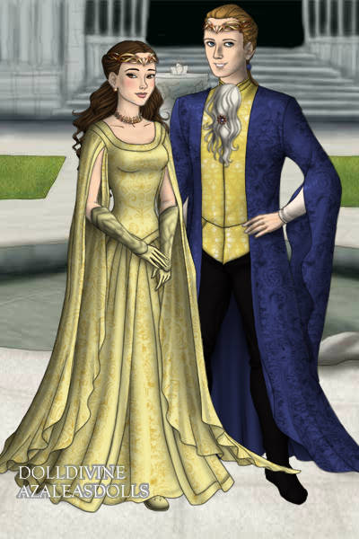 Belle and her Prince--LOTR Style ~ by 