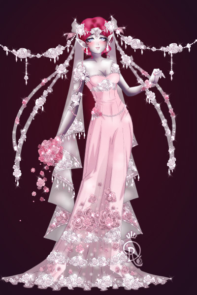 Bride of Moon ~ This is how I imagine Ithis' wedding dre