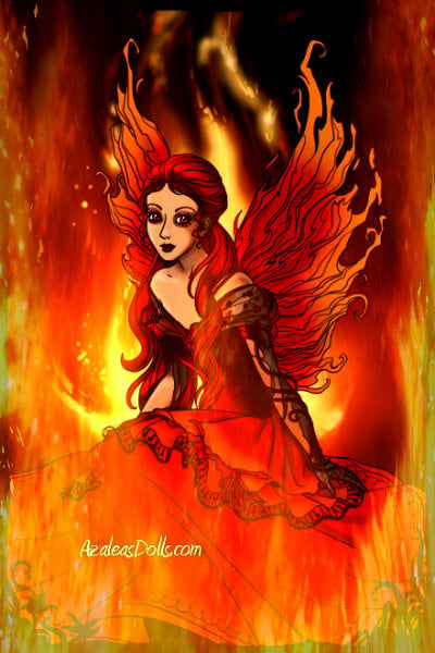 Fire Goddess ~ I didn't have any real goddess in mind..