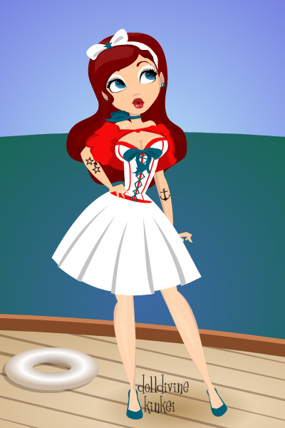 Happy Veterans Day ~ Just a quick pin up doll I made to celeb