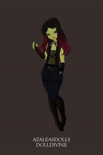 Gamora ~ I watched Guardians of the Galaxy for th