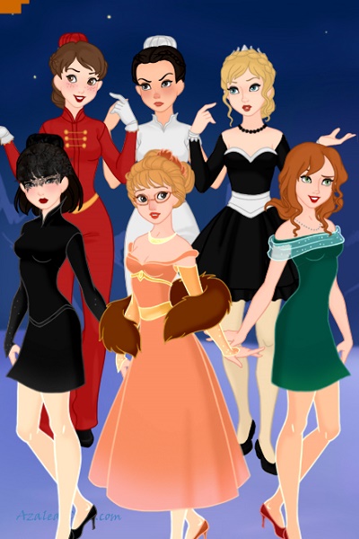 The Women Of Clue ~ Based on the classic board game Clue is 