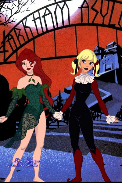 Gotham\'s Gals ~ The background was taken from a screen s