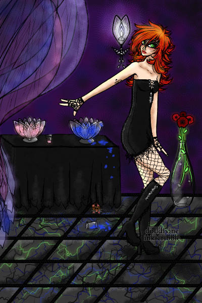 Clary Fray at Magus Bane\'s Party ~ Simon drank one of those blue drinks--I 