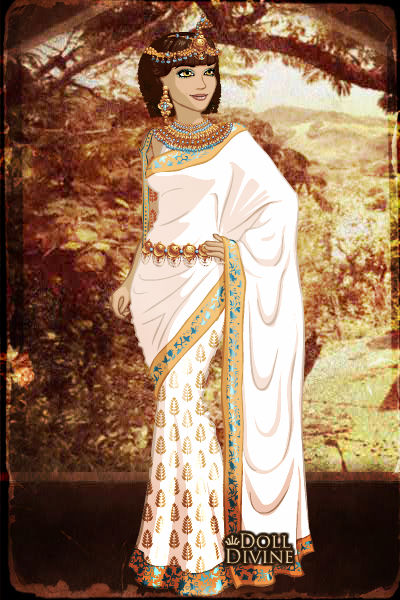 doll divine sari