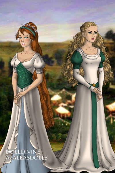 Thumbelina and Odette ~ 