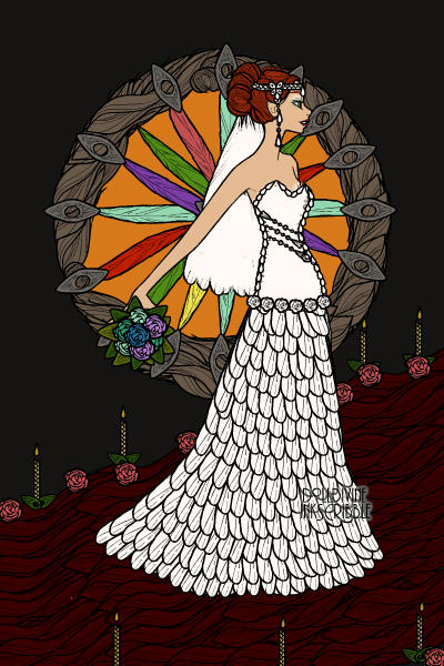 Bride Albizia dress ~ 