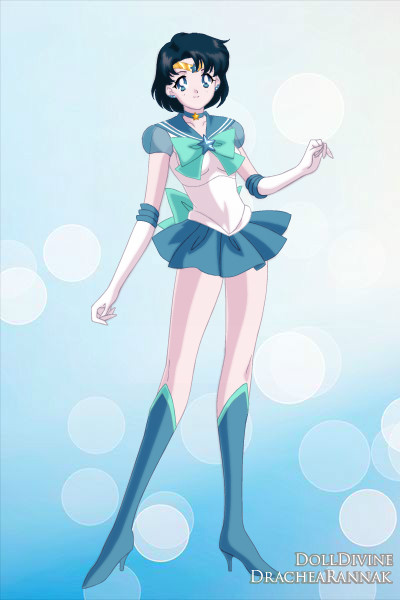 sailor mercury ~ this is her in the manga. and this is fo