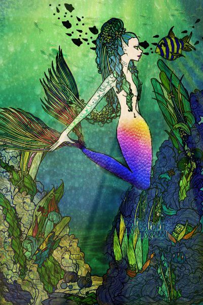 Rainbow Mermaid ~ 