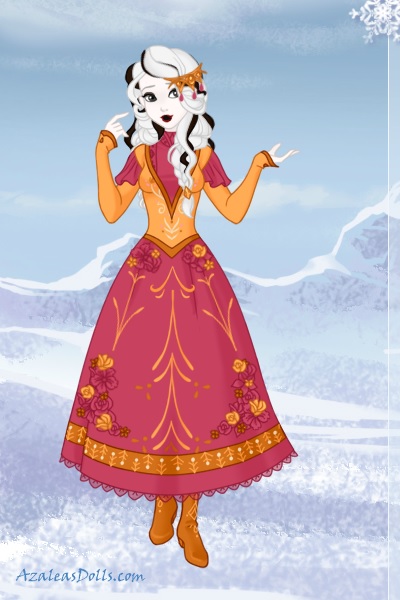 Vera, Frozen Style ~ LOVE this new dollmaker on Azalea's she 