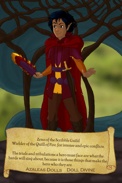 Zeno of the Scribble Guild ~ 
