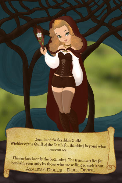 Zennia of the Scribble Guild ~ 