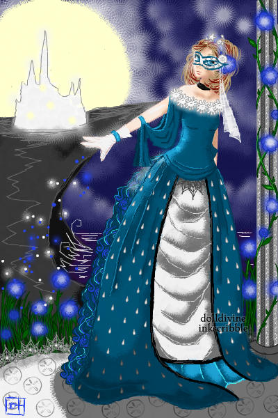 Lady of the Midnight Rose (By LadyLeaf : ~ Thank you so so so much, Leaf!  I love t