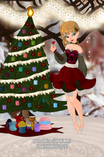 Secret Santa For: ELVENPRINCESS! ~ I hope you like it :3  I made the girl t