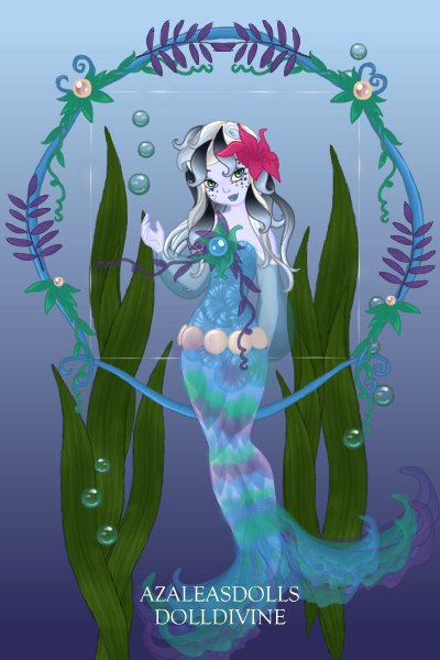 Mermaid Nouveau ~ Mermaids are the trend lately and I've n