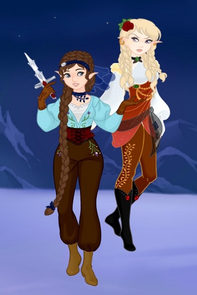 (SPECIAL EDITION PAIR: Elven Pirates) Me ~ Part of a new series of mine, an alphabe