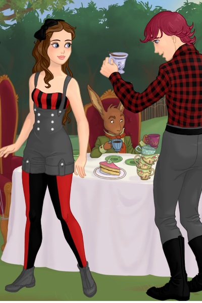 Me at Hatter\'s Tea Party... ~ I would seriously wear this on the stree
