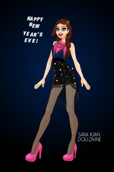 .:Me At Rose\'s New Year\'s Eve Party:. ~ I kinda wanted to give my dress the conf