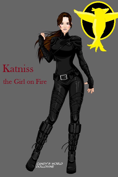 Katniss the Girl on Fire ~ If we burn! You'll BURN with US!...I rea