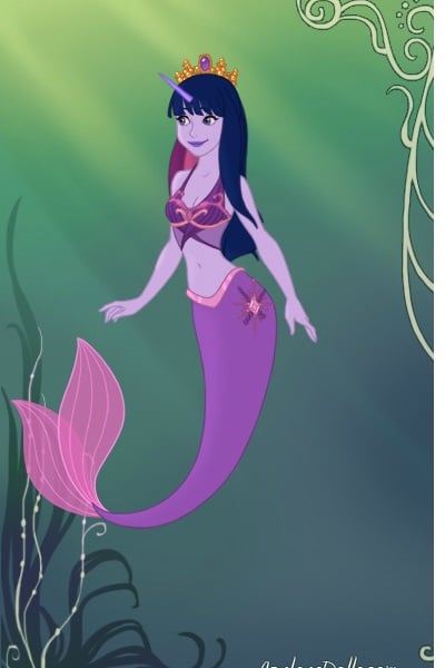 Mermaid Twilight Sparkle ~ Hope you like her ^-^