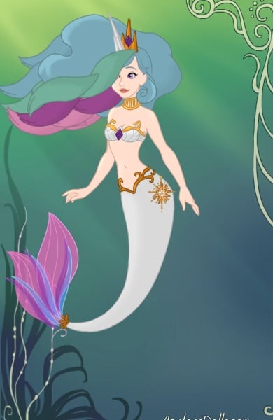 Mermaid Princess Celestia ~ Hope you like her ^-^