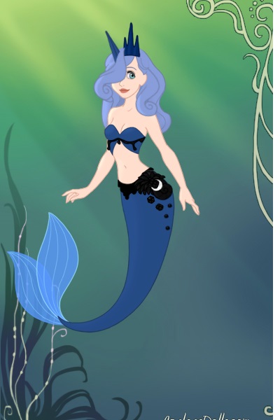 Mermaid Princess Luna ~ Hope you like her ^-^