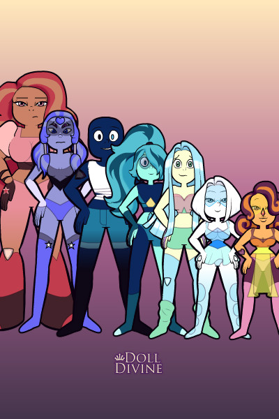 My Gem Sizes ~ Left to Right: [8'3] [7'9] [7'6] [6'6] [