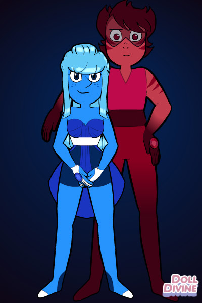Sapphire and Ruby/Rudy ~ So this is my own Sapphire and Ruby coup