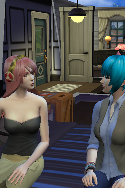 i forgot i made a vocaloid family in the ~ luka and miku are now aunt and niece whi